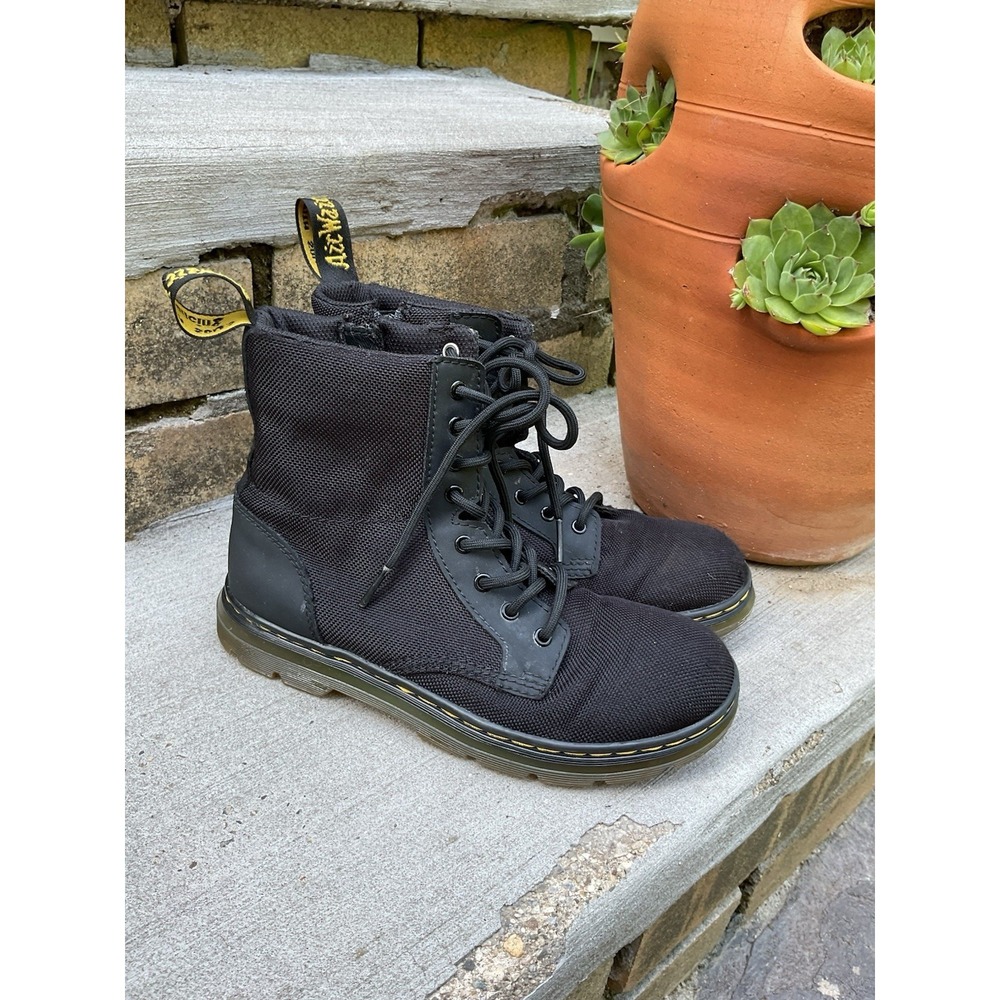 Dr. Martens Junior Extra Tough Nylon Combs‎ J Combat Boot-Size 34EU/UK2-US3